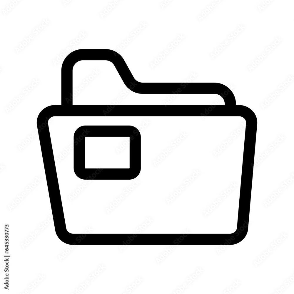 Folder icon vector design element Folder icon vector design element