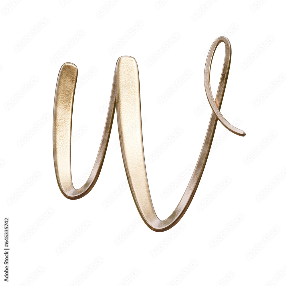 Luxury Gold 3D Alphabet or Lettering Luxury Gold 3D Alphabet or Lettering