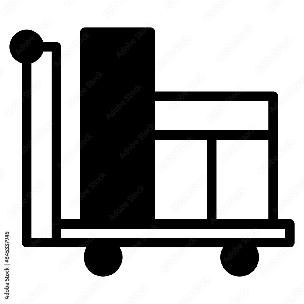 cargo weight icon symbol for graphic and web design cargo weight icon symbol for graphic and web design