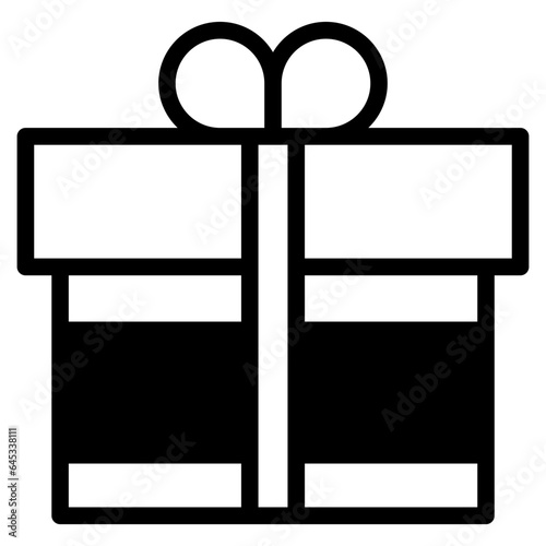 Box line icons. Empty open shipping box or unboxing line art