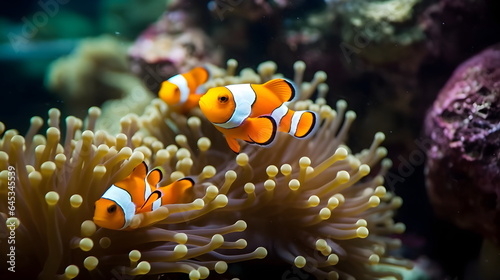 Clownfish Wild Animal - Generative AI © DigitalArtNow