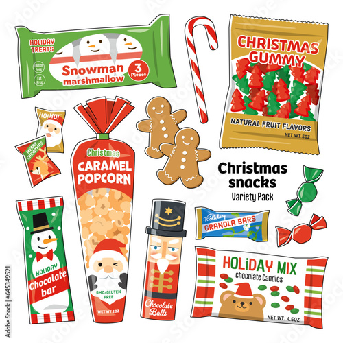 Christmas snacks Variety Pack