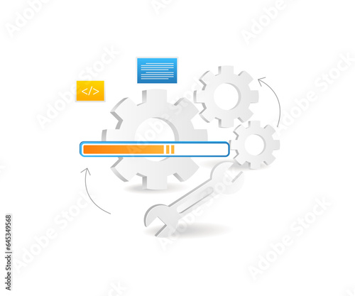 Process loading maintenance system