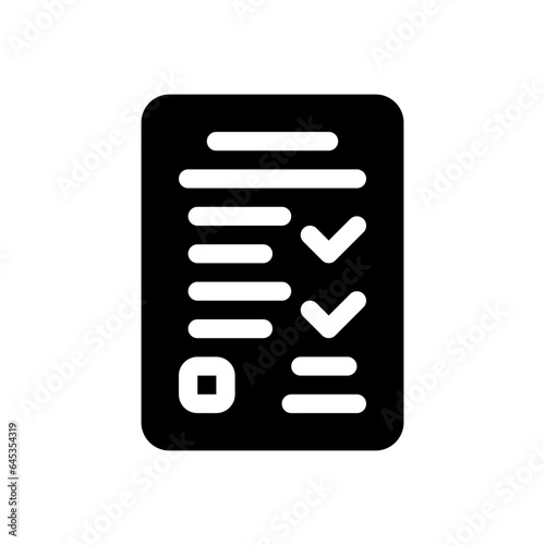 agreement glyph icon