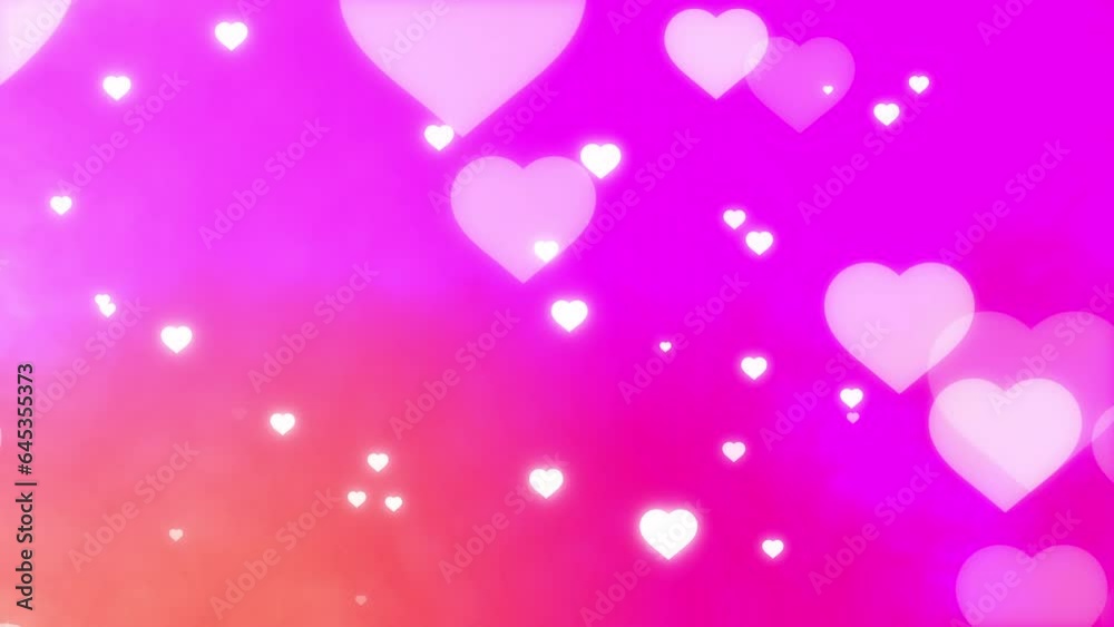 Heart particle background. Loopable 4K video Heart particle background. Loopable 4K video