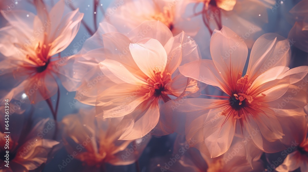 A vibrant bouquet of pink flowers up close