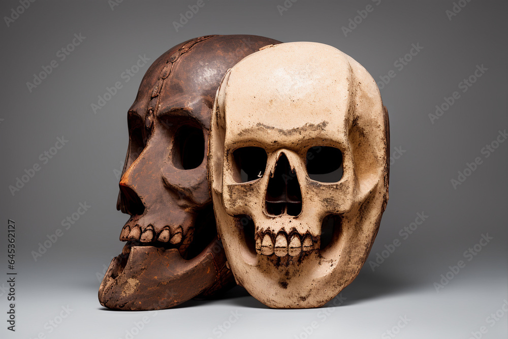 Fototapeta premium Art Mask with Emotion and Expression