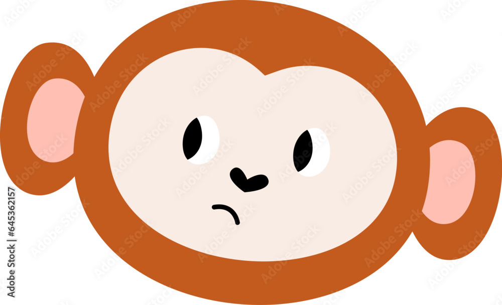 Monkey Animal Head