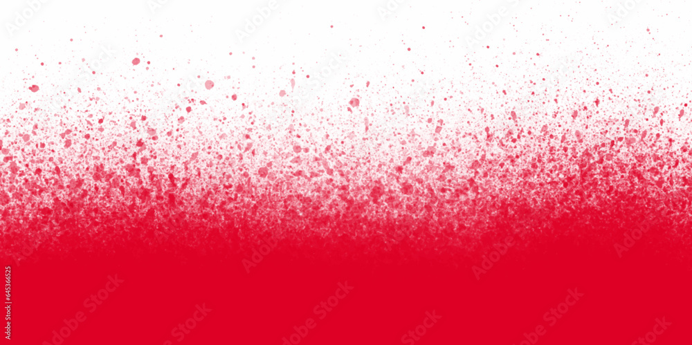 Abstract red powder splatted background, Freeze motion of color powder exploding/throwing color powder,color glitter texture on white background.
Abstract red powder splatted background, Freeze motion of color powder exploding/throwing color powder,color glitter texture on white background.
