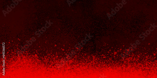 Abstract red powder splatted background, Freeze motion of color powder exploding/throwing color powder,color glitter texture on white background.	
