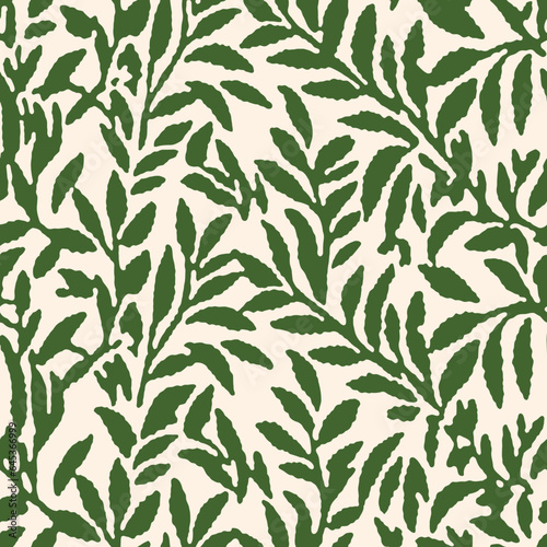 Seamless Colorful Tropical Leaf Pattern. Seamless pattern of Tropical Leaf in colorful style. Add color to your digital project with our pattern!