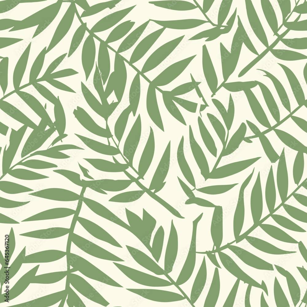 Seamless Colorful Tropical Leaf Pattern. Seamless pattern of Tropical Leaf in colorful style. Add color to your digital project with our pattern!