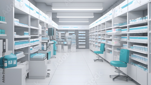Fully Automated Pharmacy, Robotic, Iot, Generative AI