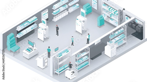 Fully Automated Pharmacy, Robotic, Iot, Generative AI