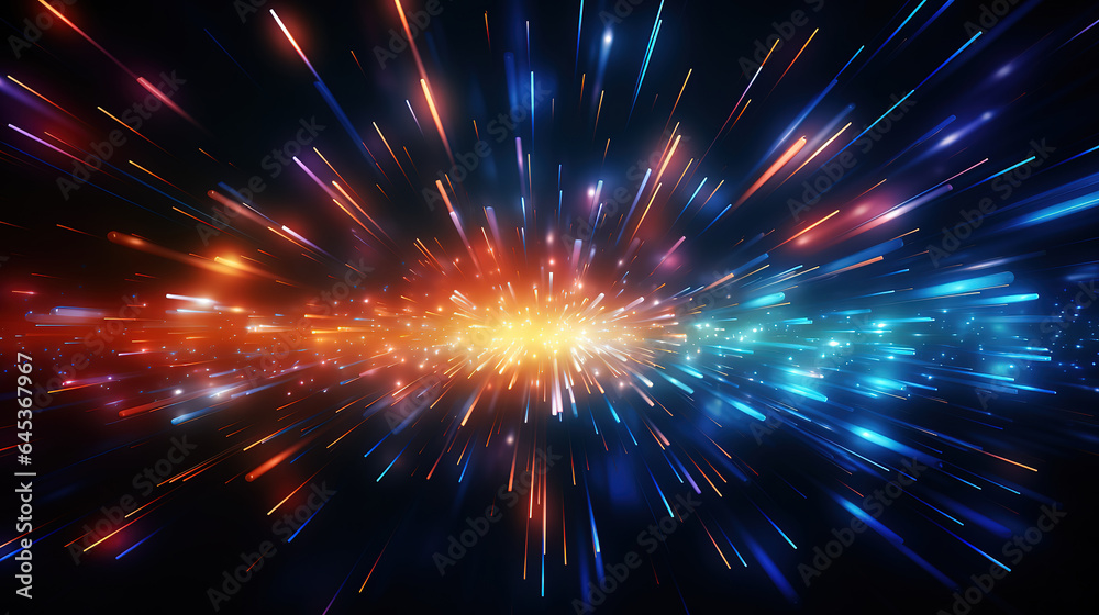 Abstract space background. Generative Ai Abstract space background. Generative Ai