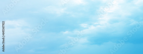 blue sky with white clouds 	
sunny sky blue light watercolor background. Aquarelle painting brush effect card paper textured canvas cloudy smoke space for text, entertaining card, template. aquamarine