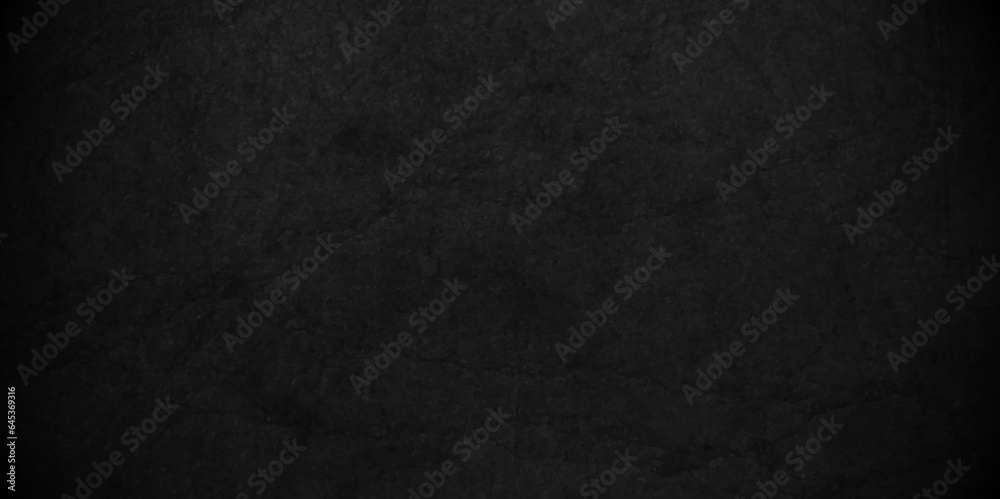 Modern Black texture chalk board and black board background. stone concrete texture grunge backdrop background anthracite panorama. Panorama dark grey black slate background or texture.