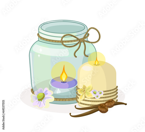 Illustration of Aromatic Candle