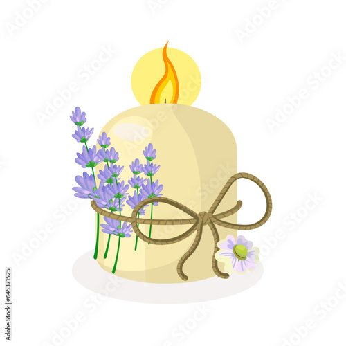 Illustration of Aromatic Candle