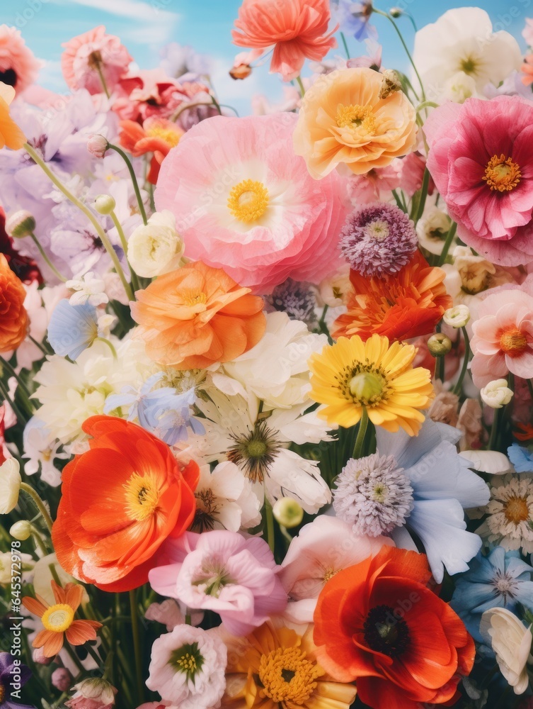 Vertical wallpaper. Lots of wildflowers. Vertical wallpaper. Lots of wildflowers.