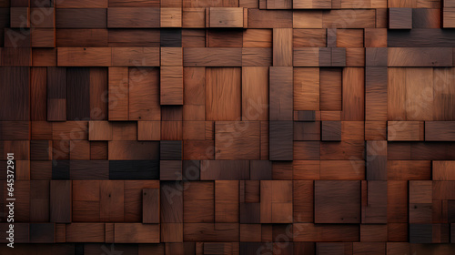 Dark old Wood wall background or texture. Natural pattern wooden background