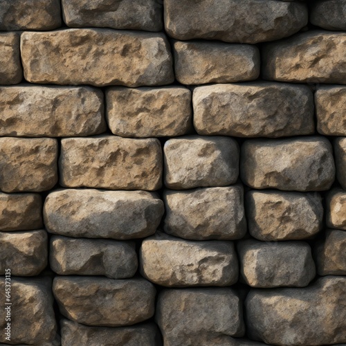 seamless pattern of a stone wall for tiling