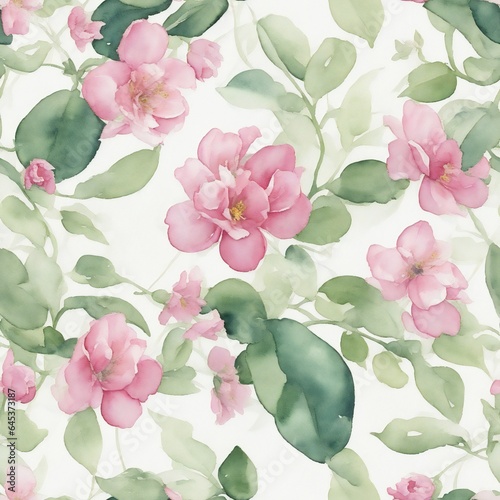 seamless beautiful floral pattern