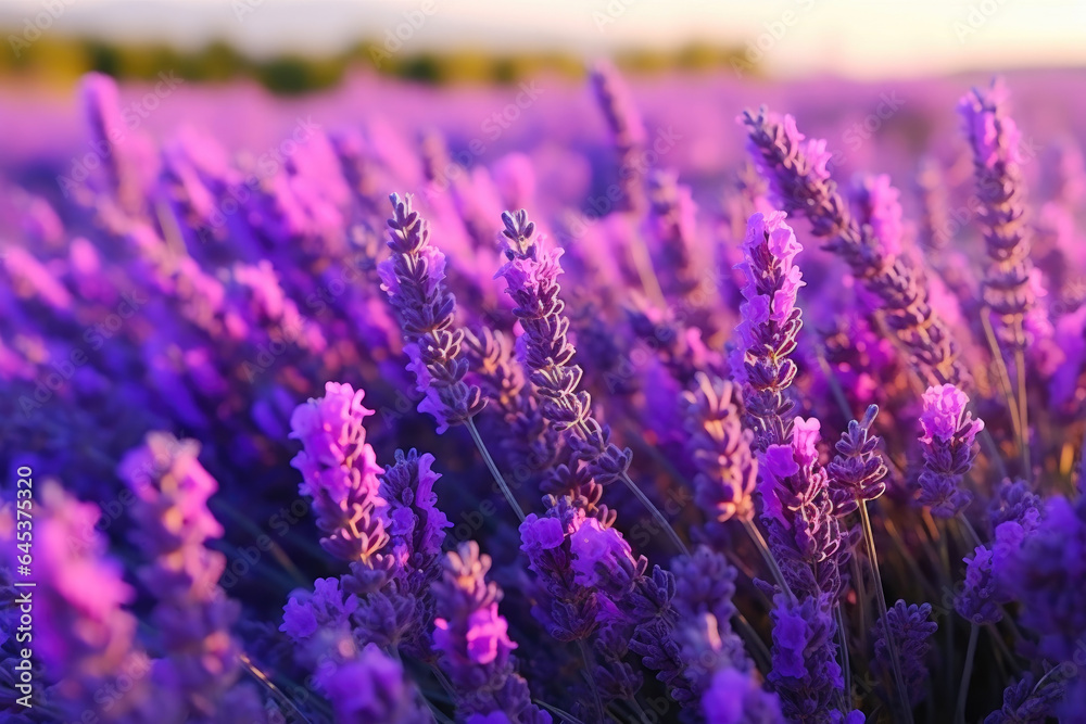 Nature's Purple Symphony: Lavender Fields