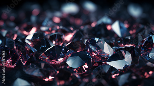 abstract background of crystal diamonds