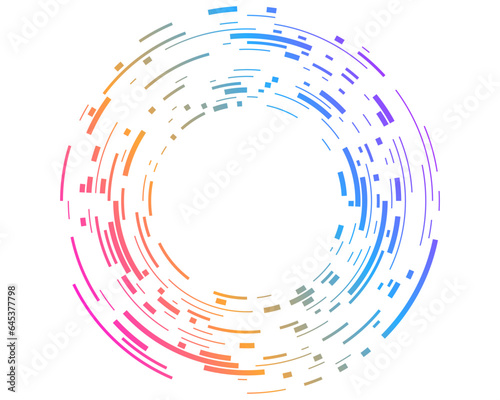 abstract background with circles