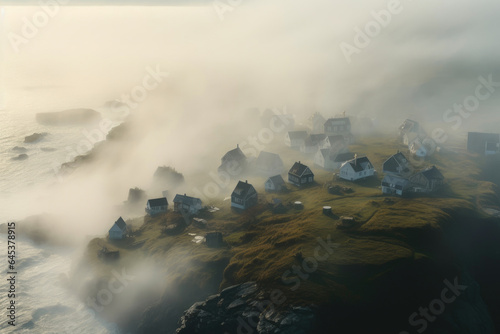 Eerie Coastal Fog: Hidden Secrets of the Village