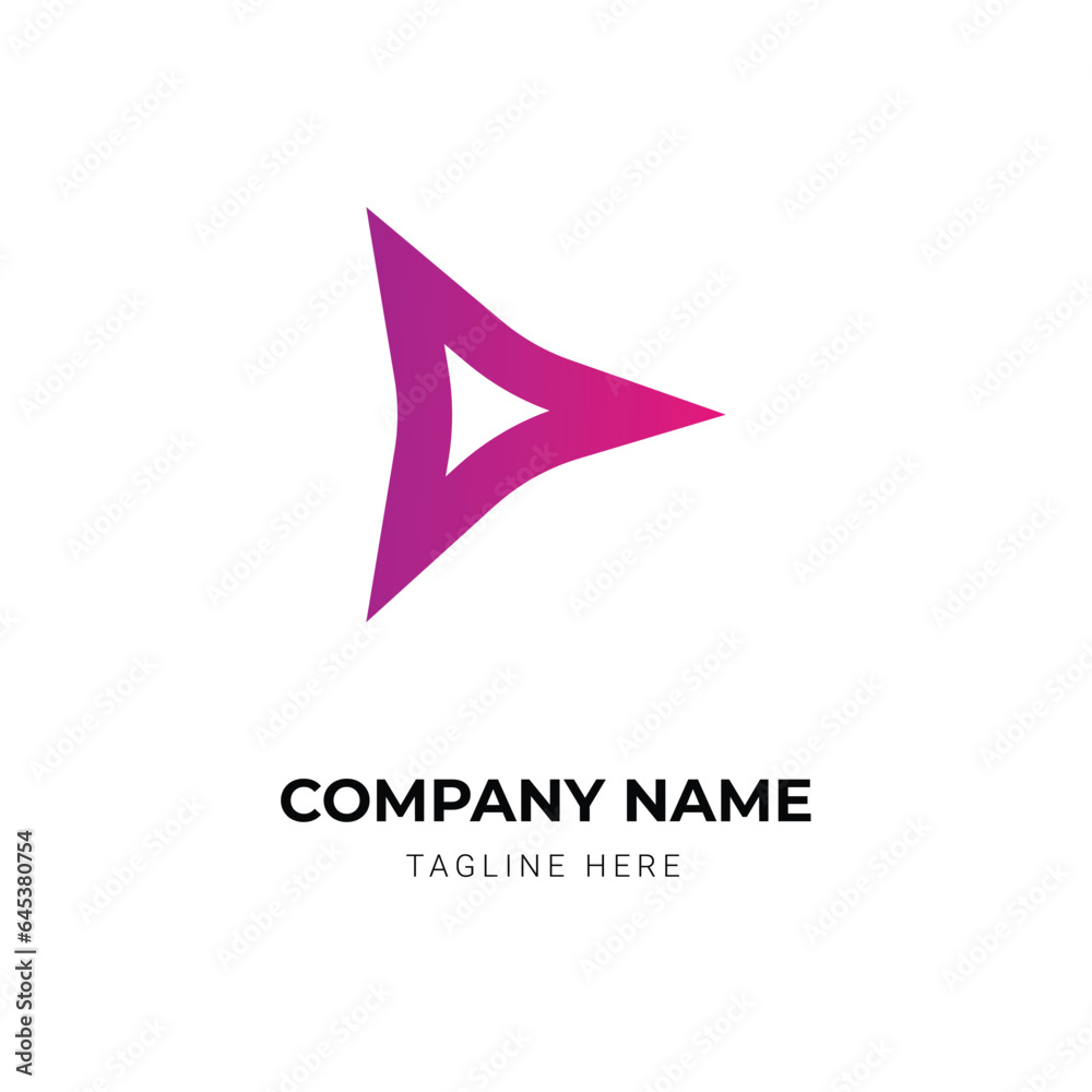 modern studio or play icon logo design for corporate company modern studio or play icon logo design for corporate company