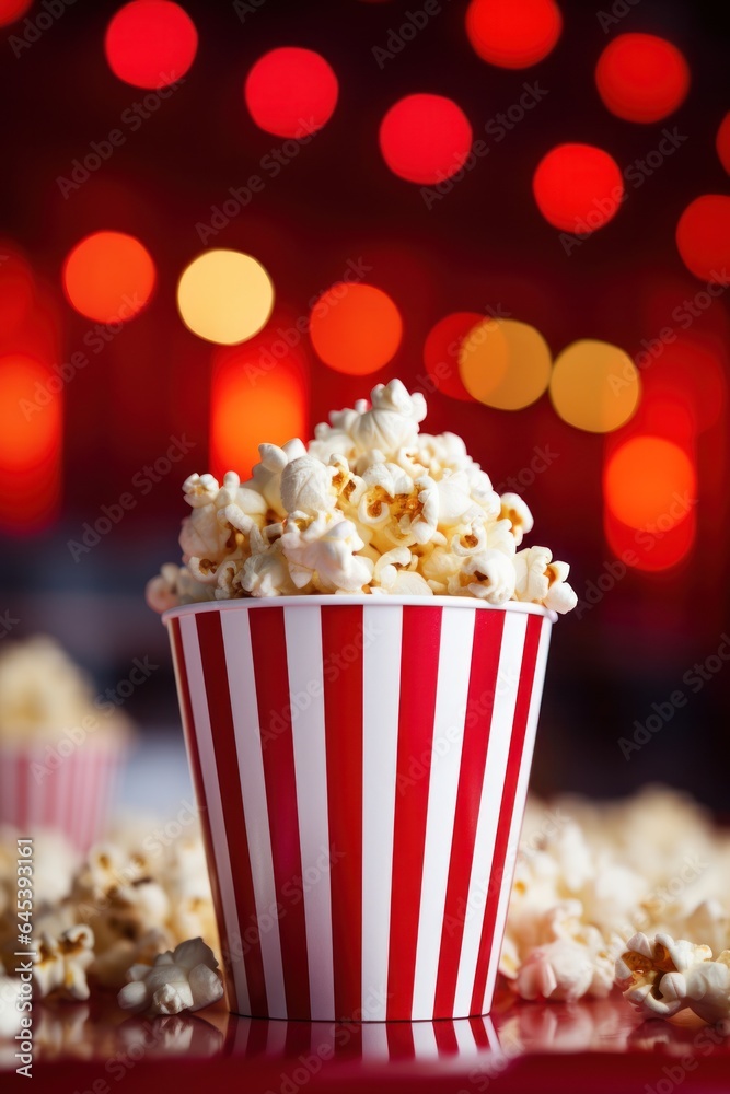 Popcorn stand, cinema shot, movie theatre popcorn Popcorn stand, cinema shot, movie theatre popcorn