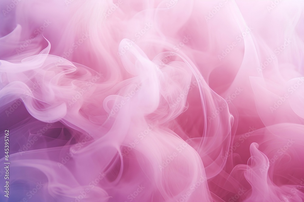 Beautiful abstract light background with puffs of ivory pink smoke with interesting dramatic backlighting. soft, dreamy style. generative AI Beautiful abstract light background with puffs of ivory pink smoke with interesting dramatic backlighting. soft, dreamy style. generative AI