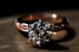 designer and premium ring jewelry photo shot for royal wedding generative ai