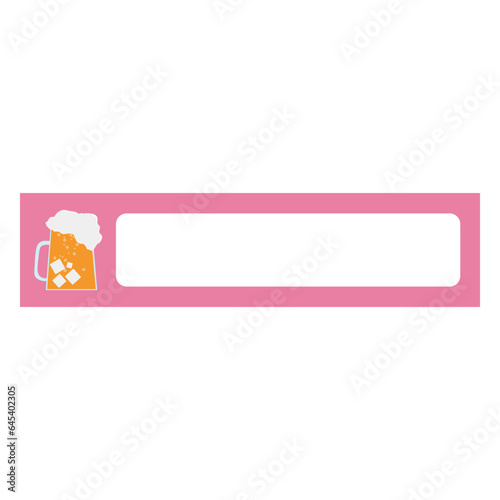 Cute Label Name Tag
