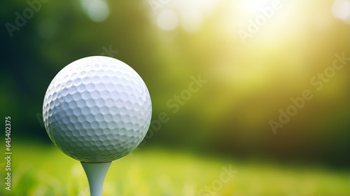 Golf ball. Generative AI