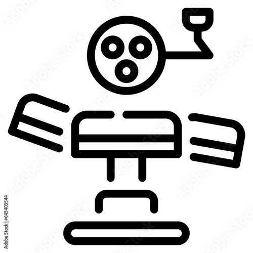 Examination Table Icon