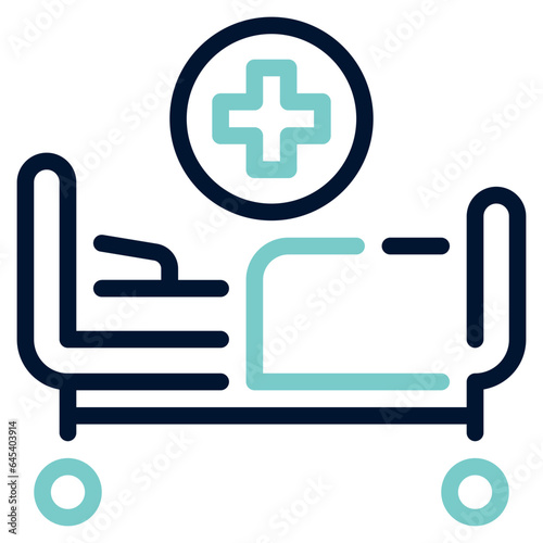 Patient Bed Icon