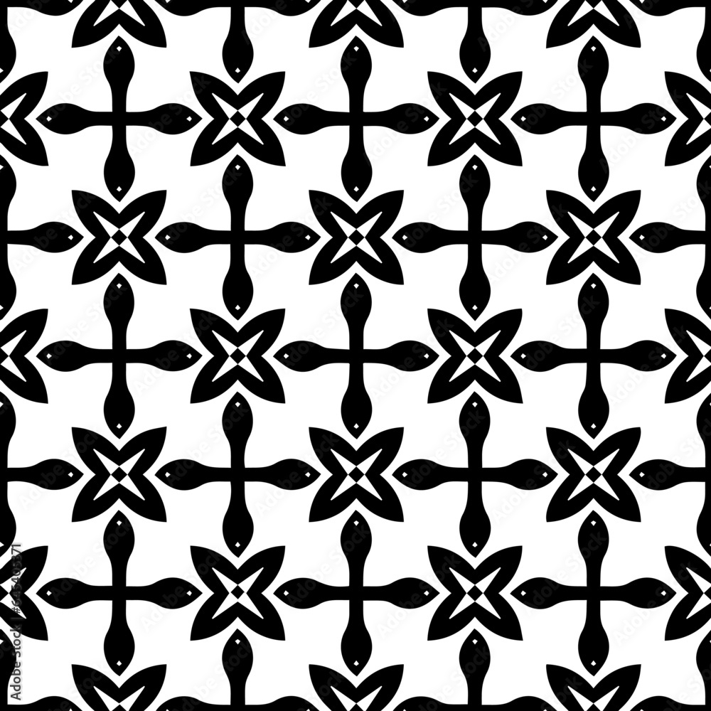 White background with black pattern. Seamless texture for fashion, textile design, on wall paper, wrapping paper, fabrics and home decor. Simple repeat pattern. White background with black pattern. Seamless texture for fashion, textile design, on wall paper, wrapping paper, fabrics and home decor. Simple repeat pattern.