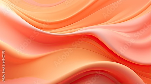  a computer generated image of a wavy orange and yellow background. generative ai