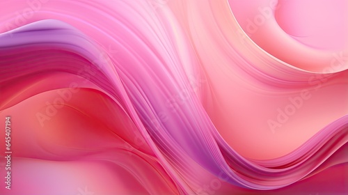  an abstract pink and purple background with wavy lines and curves. generative ai