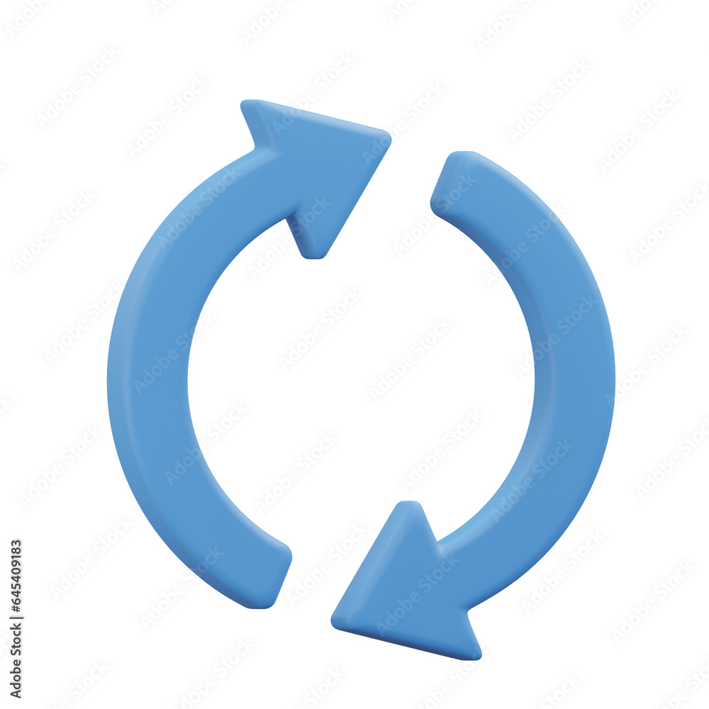 Arrow, 3d icon illustration with transparent background Arrow, 3d icon illustration with transparent background