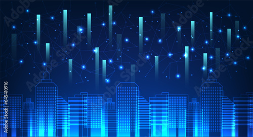 Smart city technology A city connected to the technological cycle represents the connection of systems within the smart city that help people live. and the economy within the city improved