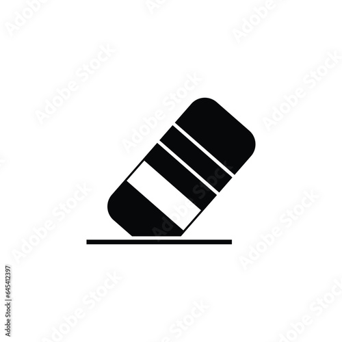 eraser icon design, illustration design