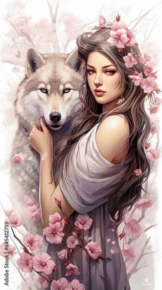 Tattoo Submission Template Brainstorming Devine Woman and Flowers Digital Art Generative AI Background Cover Magazin Tattoo Submission Template Brainstorming Devine Woman and Flowers Digital Art Generative AI Background Cover Magazin
