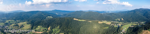 Gorce mountains panorama