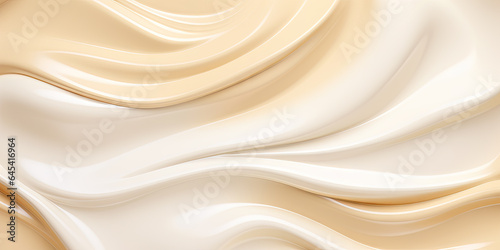 Abstract cream wallpaper. Creative cosmetics banner.