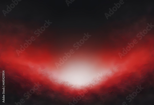 Abstract Black and red gradient background.