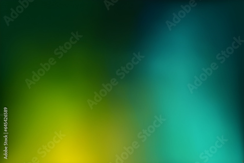 Enigmatic Blend of Moss Green, Celestial Blue, and Amber Yellow in a Textured Abstract Web Banner Header